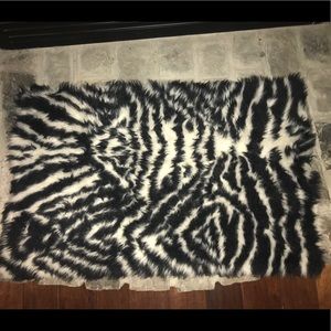 Zebra rug